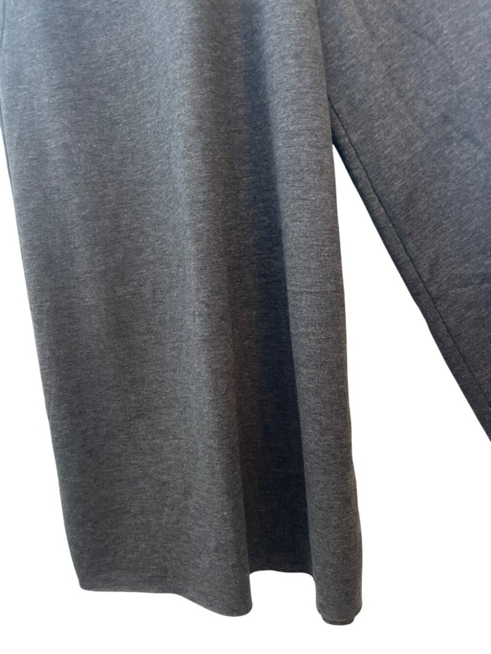 Three Bird Nest Jumpsuit Gray Wide-Leg Keyhole Back & Button Closure Wmn's Sz L - Picture 4 of 7